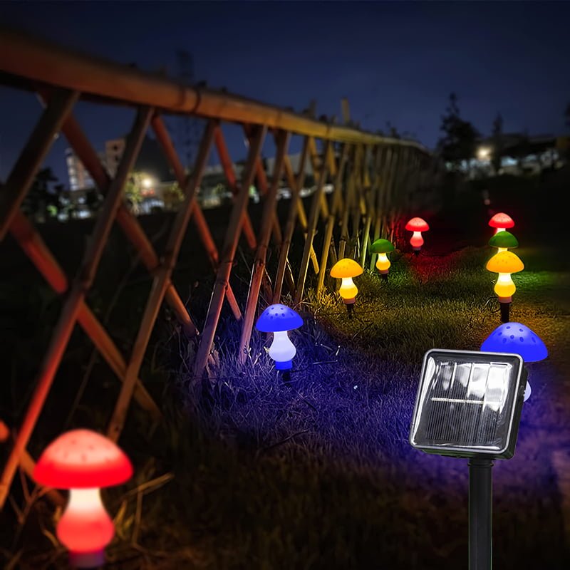 Solar Mushroom Garden Light